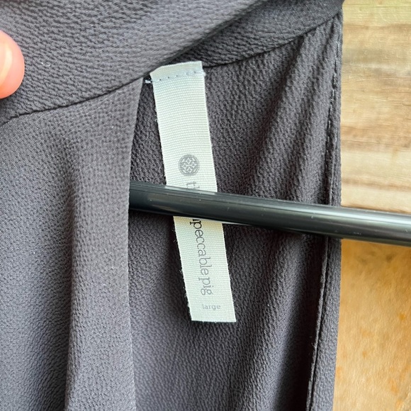 The Impeccable Pig Charcoal Sleeveless Jumpsuit - Picture 3 of 4